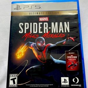 i am selling spider-man miles morales ultimate edition ps5 version